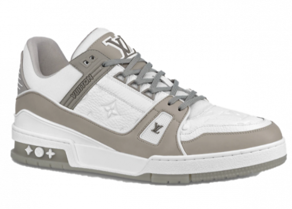 LOUIS VUITTON TRAINER GRISE MARRON