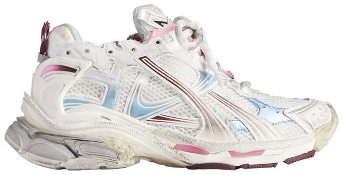 BALENCIAGA RUNNER V2 ROSE BLEUE