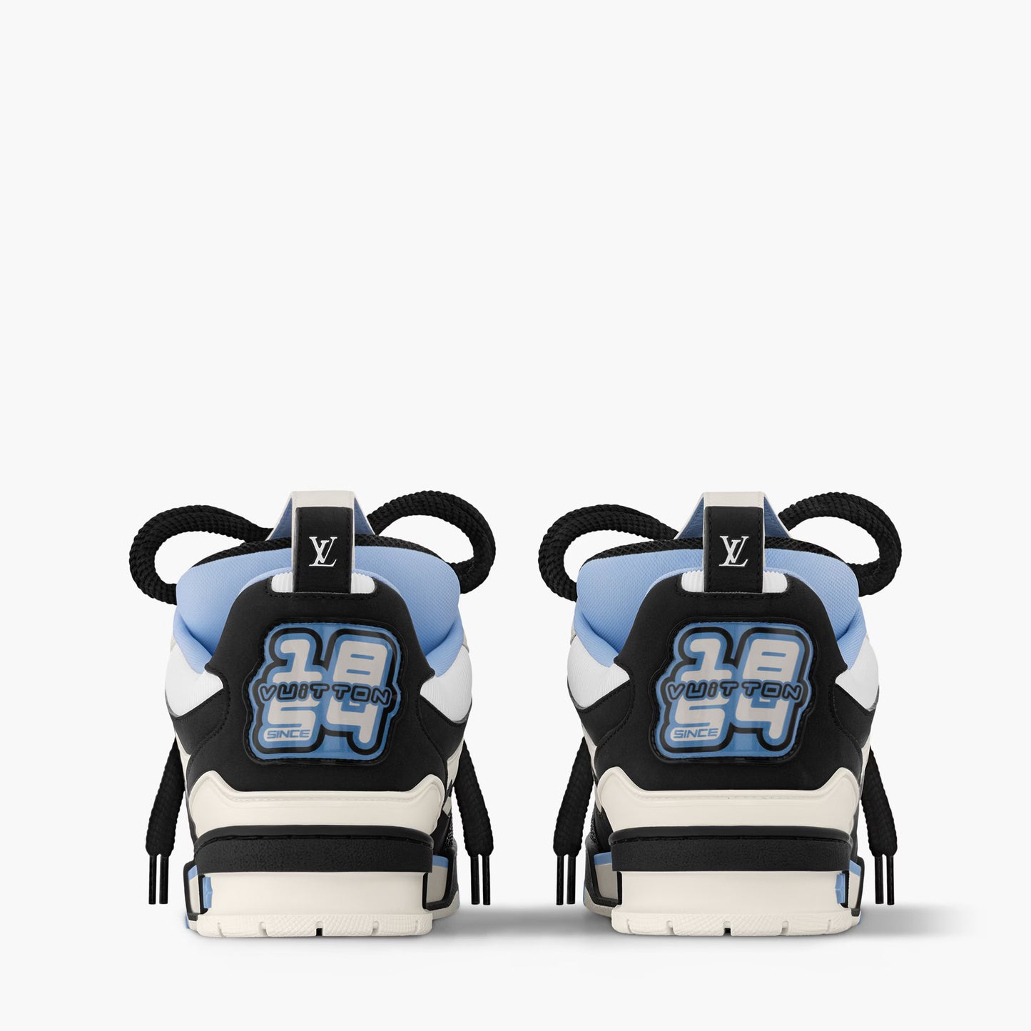 LOUIS VUITTON SKATE NOIRE BLEUE