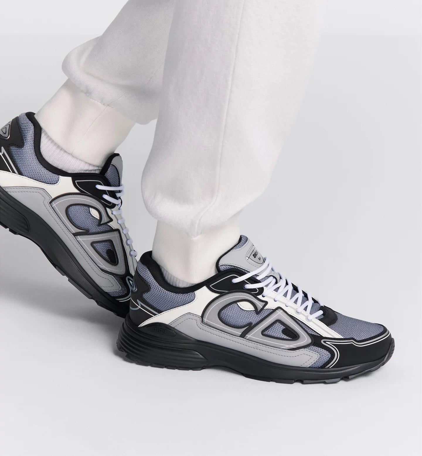 DIOR B30 GRISE NOIRE BLANCHE