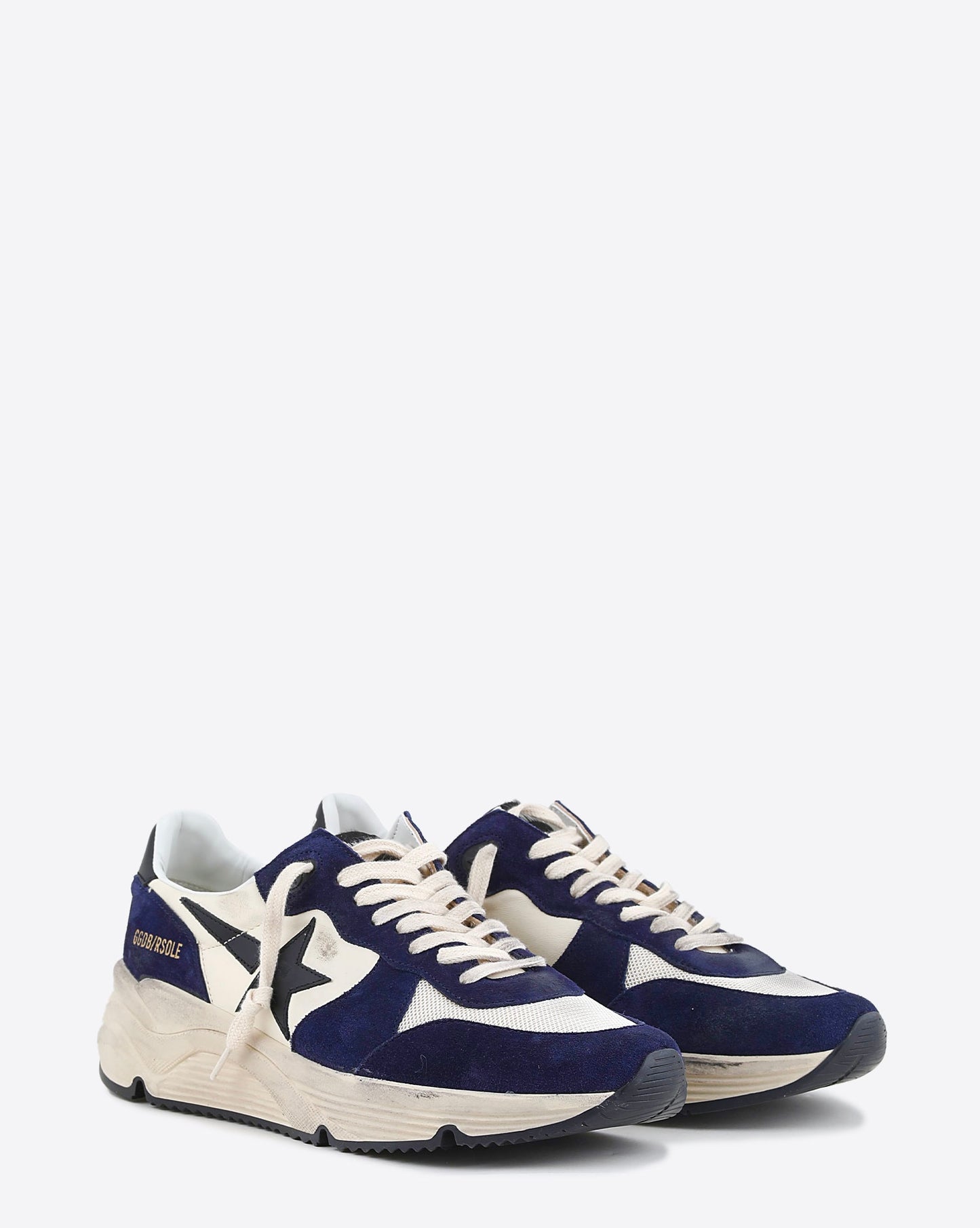 GOLDEN GOOSE RUNNING BLEU MARINE NOIR