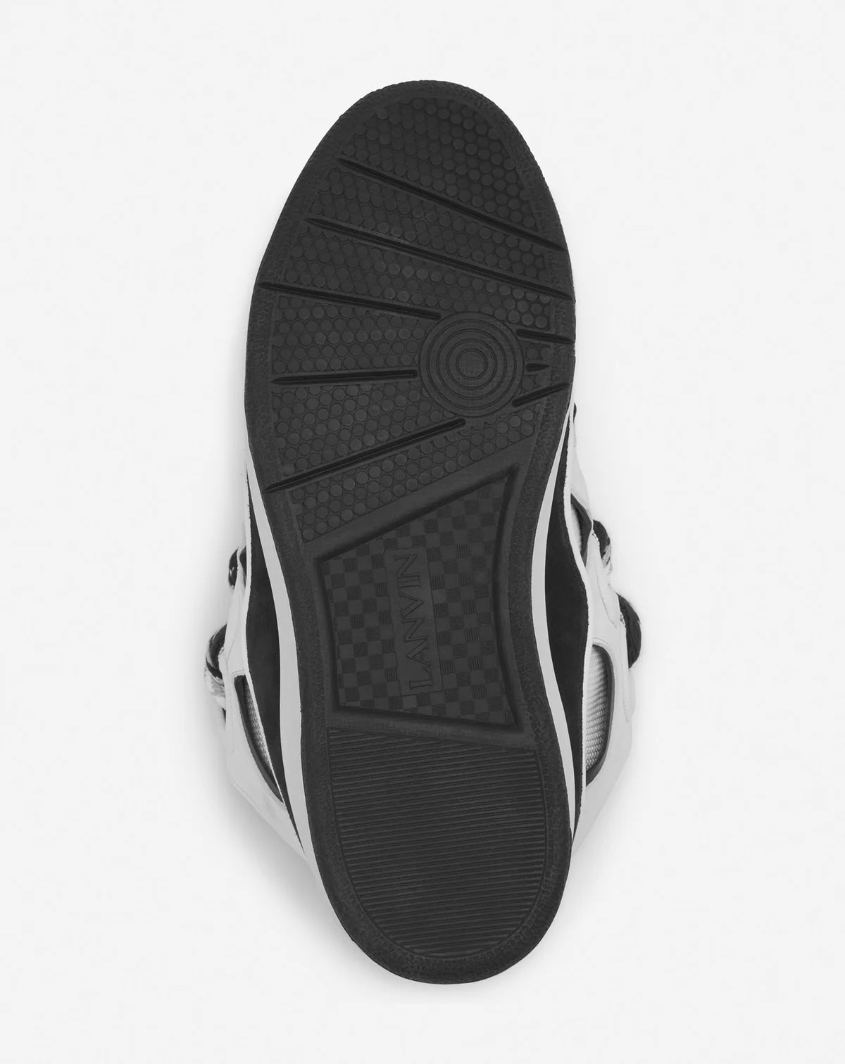 LANVIN CURB BLANCHE NOIRE