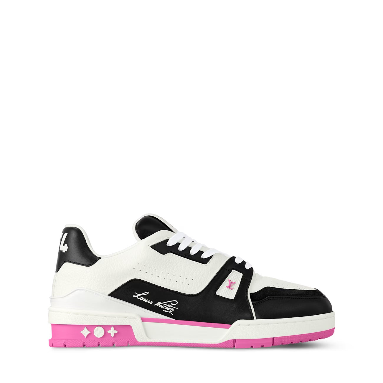 LOUIS VUITTON TRAINER NOIRE ROSE