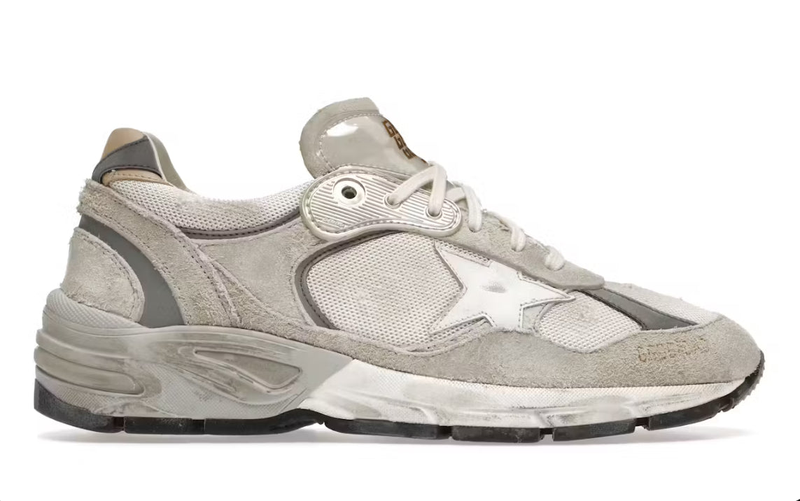GOLDEN GOOSE DAD STAR BLANCHE GRISE