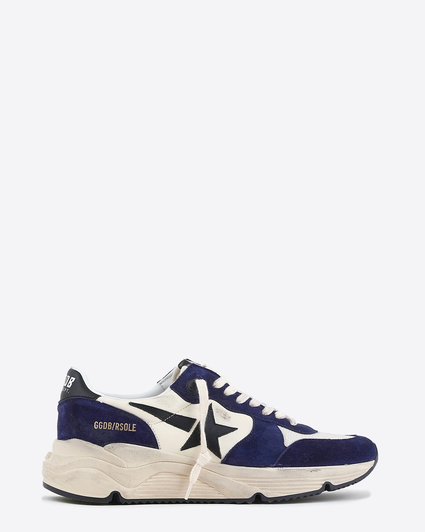 GOLDEN GOOSE RUNNING BLEU MARINE NOIR