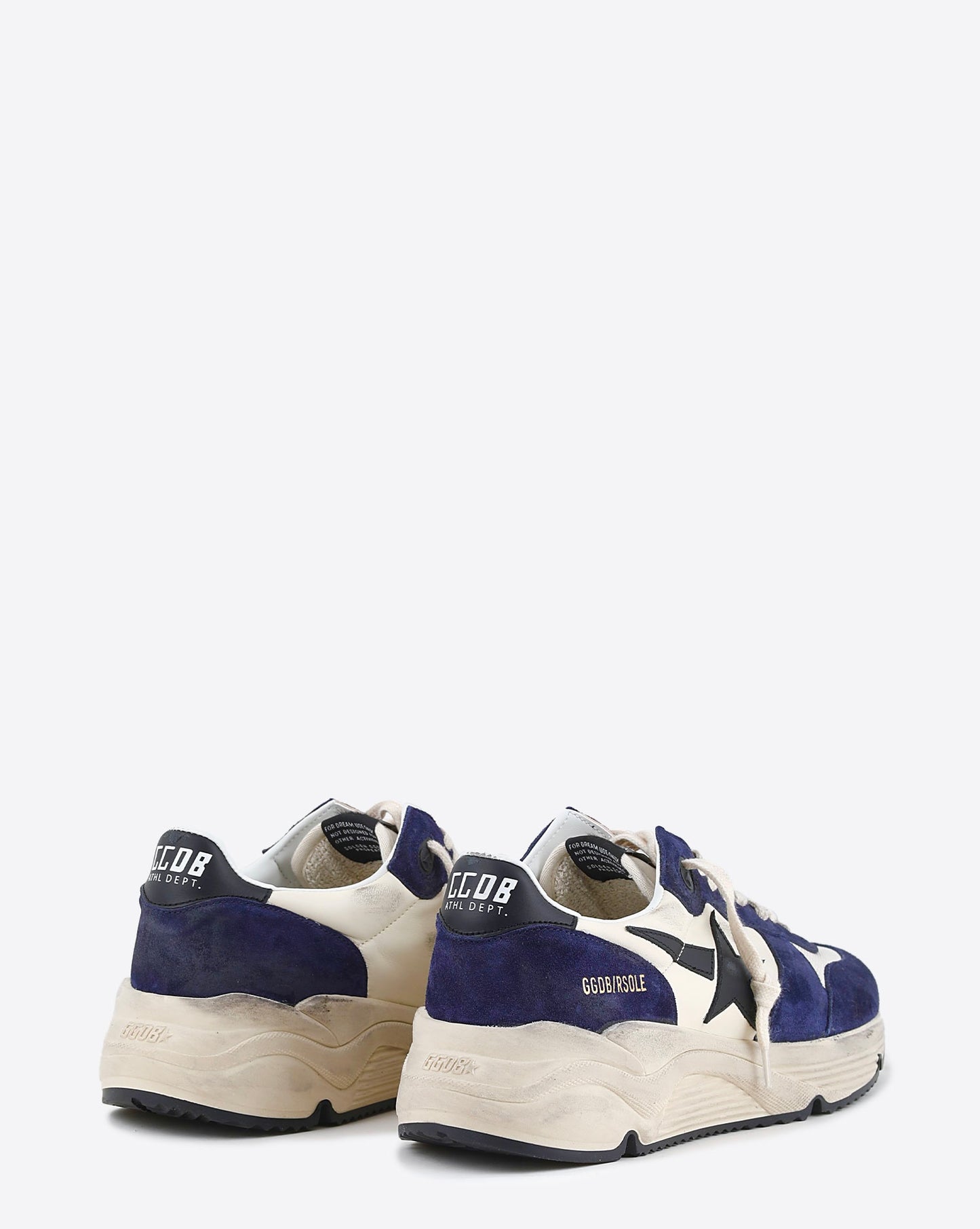 GOLDEN GOOSE RUNNING BLEU MARINE NOIR