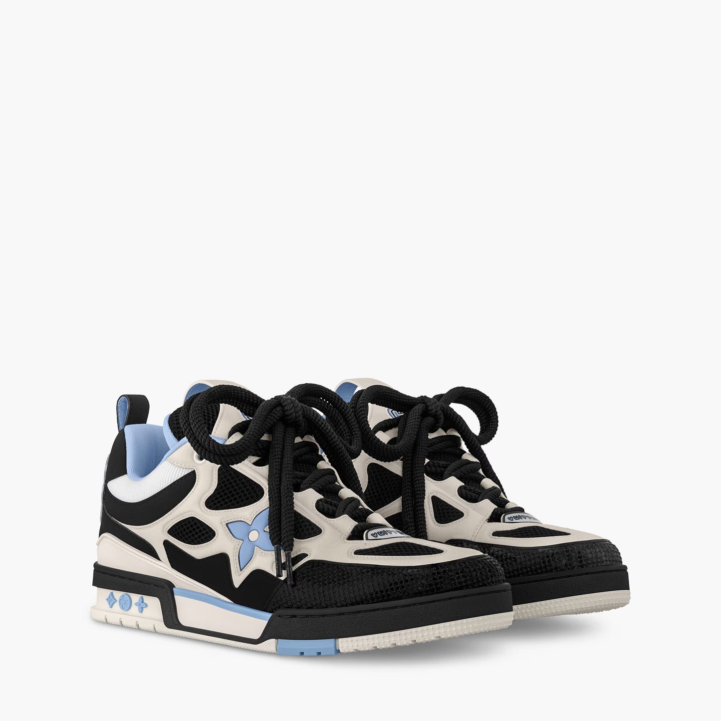 LOUIS VUITTON SKATE NOIRE BLEUE