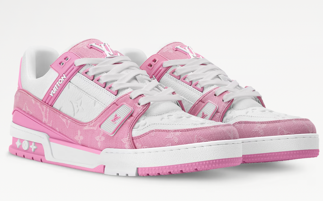 LOUIS VUITTON TRAINER ROSE