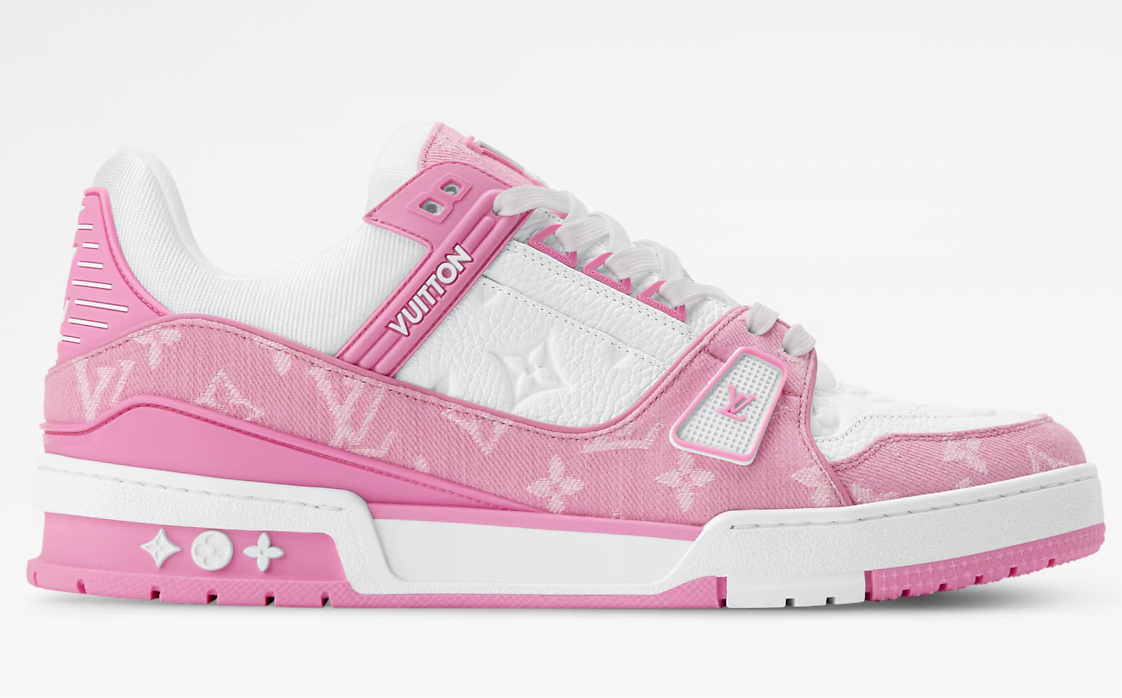 LOUIS VUITTON TRAINER ROSE