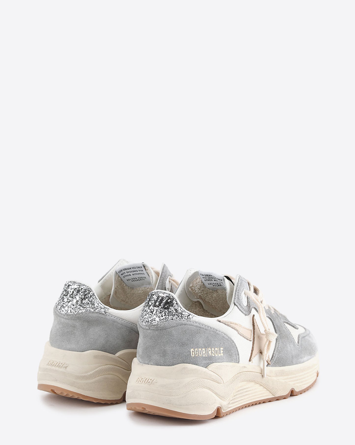 GOLDEN GOOSE RUNNING BEIGE GRISE