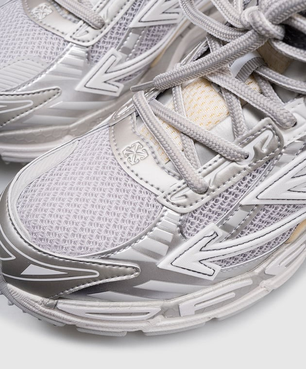 OFF WHITE BE RIGHT BACK GRISE