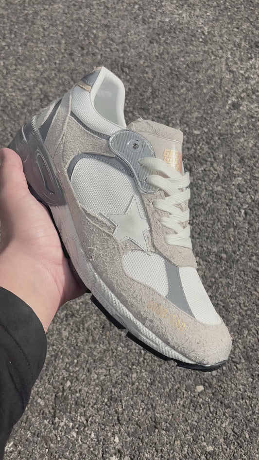 GOLDEN GOOSE DAD STAR BLANCHE GRISE