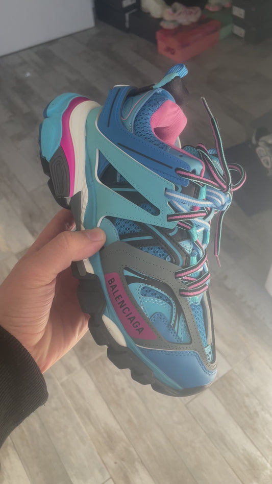 BALENCIAGA TRACK ROSE BLEUE