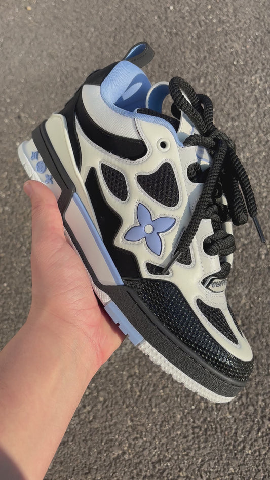 LOUIS VUITTON SKATE NOIRE BLEUE