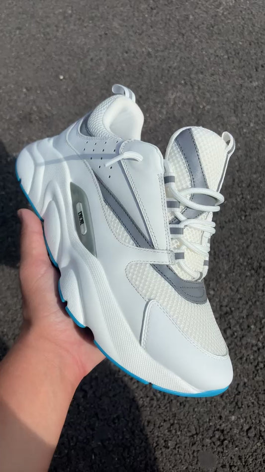 DIOR B22 BLANCHE ARGENTÉ BLEU