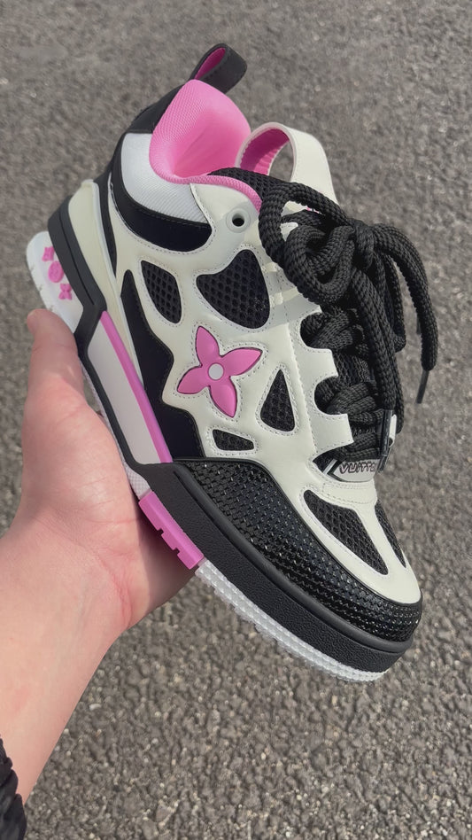 LOUIS VUITTON SKATE NOIRE ROSE